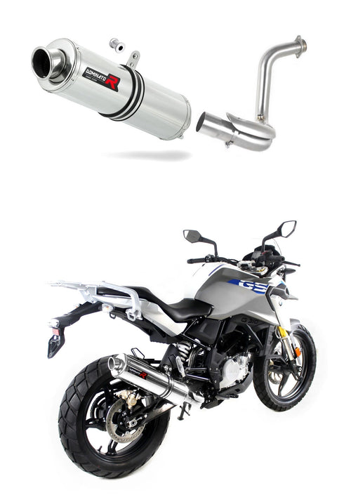 BMW G310GS 2016 - 2024 Exhaust Silencer Muffler ST + dB killer medium