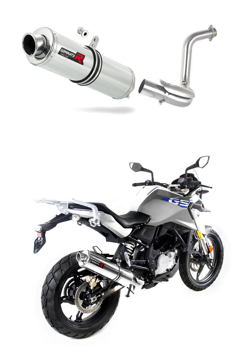 BMW G310GS 2016 - 2024 Exhaust Silencer Muffler ST + dB killer medium 20 m.