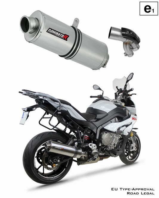 S1000XR EU Approved Exhaust Silencer OVAL 2015 - 2019 20 m. - Dominator motociklo duslintuvas
