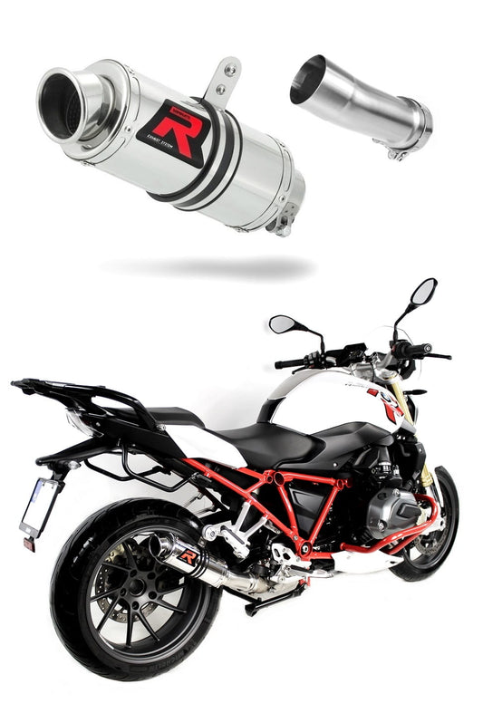 BMW R1200R 2015 - 2018 Exhaust Silencer Muffler GP1 + dB killer medium 20 m. - Dominator motociklo duslintuvas