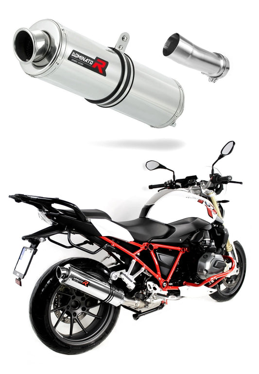 BMW R1200R 2015 - 2018 Exhaust Silencer Muffler ST + dB killer medium 20 m. - Dominator motociklo duslintuvas