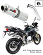 F850GS Adventure EU Approved Exhaust Silencer ROUND 2016 - 2020 20 m. - Dominator motociklo duslintuvas
