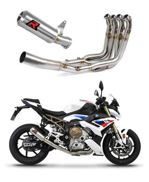 BMW S1000R 2021 - 2023 Full Exhaust System Collector Silencer GP + dB killer medium
