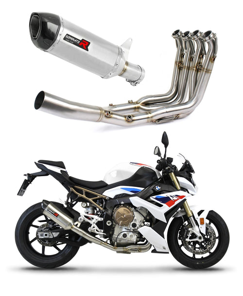 BMW S1000R 2021 - 2023 Full Exhaust System Collector Silencer HP1 + dB killer medium