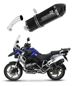 BMW R1200GS 2004 - 2009 Exhaust Silencer Muffler HP7 BLACK + dB killer medium