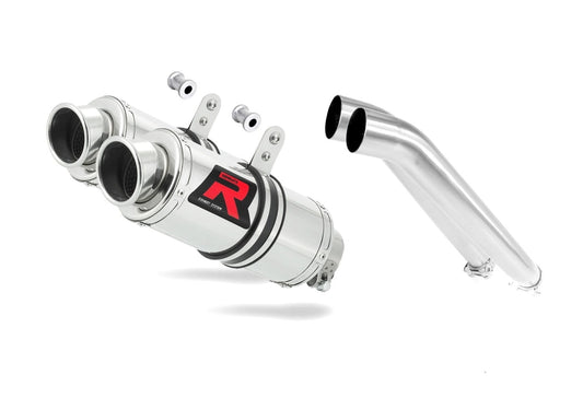 Cagiva V RAPTOR 1000 Exhaust Silencer Muffler GP1 + dB killer medium - Dominator motociklo duslintuvas