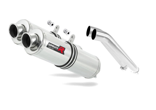 Cagiva V RAPTOR 1000 Exhaust Silencer Muffler ST + dB killer medium - Dominator motociklo duslintuvas