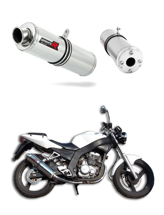 Daelim VJF Roadwin 125 Exhaust Silencer Muffler ST + dB killer medium - Dominator motociklo duslintuvas