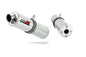 Daelim VJF Roadsport 125 Exhaust Silencer Muffler ST + dB killer medium - Dominator motociklo duslintuvas