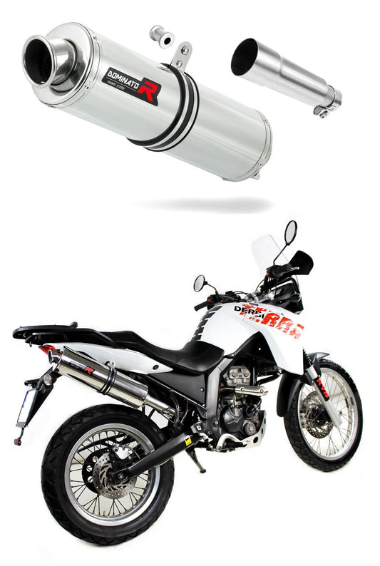 Derbi Terra Adventure 125 2008 - 2015 Exhaust Silencer Muffler ST + dB killer medium 20 m. - Dominator motociklo duslintuvas