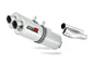 Ducati MONSTER 750 1996 - 2002 Exhaust Silencer Muffler OV + dB killer medium 19 m. - Dominator motociklo duslintuvas