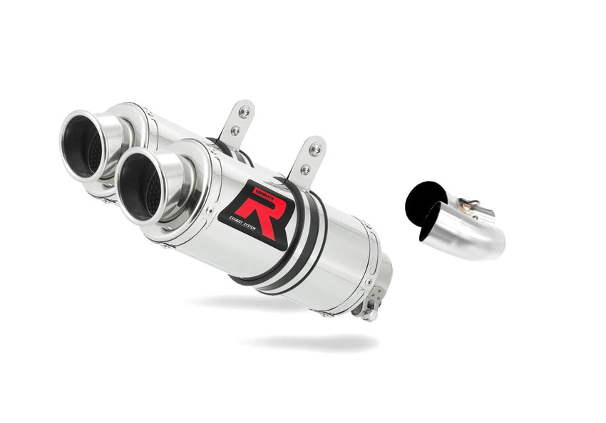 Ducati MONSTER 1100 2009 - 2013 Exhaust Silencer Muffler GP1 + dB killer medium 20 m.