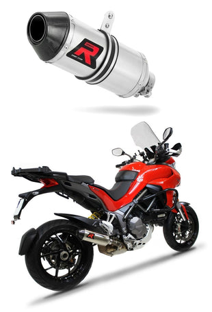 Ducati MULTISTRADA 1260 1260 S 2018 - 2020 Exhaust Silencer Muffler HP3 + dB killer medium