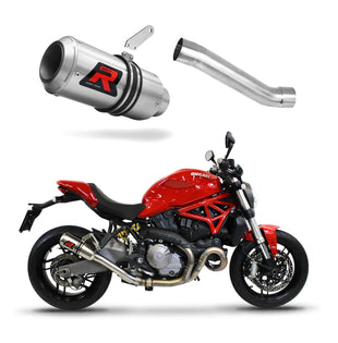 Ducati MONSTER 821 2018 - 2021 Exhaust Silencer Muffler GP + dB killer medium