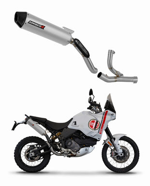 Ducati Desert X 2022 - 2023 Exhaust System Collector Silencer MX2 + dB killer