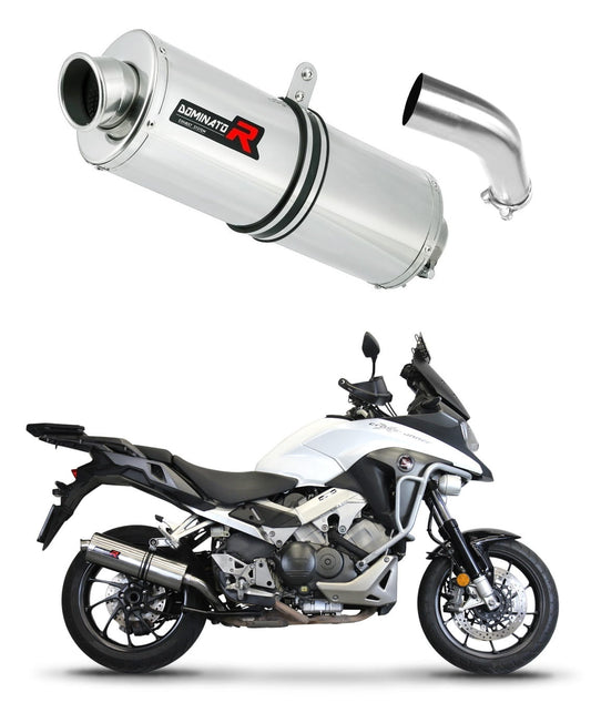 Honda VFR 800 X Crossrunner 2015 - 2021 Exhaust Silencer Muffler OV + dB killer medium 20 m. - Dominator motociklo duslintuvas