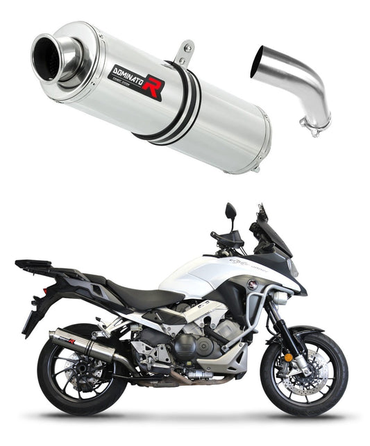 Honda VFR 800 X Crossrunner 2015 - 2021 Exhaust Silencer Muffler ST + dB killer medium 20 m. - Dominator motociklo duslintuvas