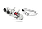 Honda CBR 1000F DUAL 1988 - 2000 Exhaust Silencer Muffler GP1 + dB killer medium 19 m. - Dominator motociklo duslintuvas