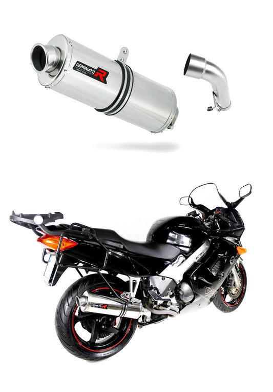 Honda VFR 800 Fi 1998 - 2001 Exhaust Silencer Muffler OV + dB killer medium 19 m. - Dominator motociklo duslintuvas
