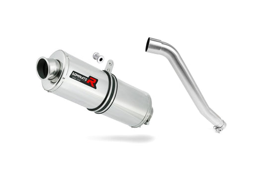 Honda XL 600 V TRANSALP 1987 - 2000 Exhaust Silencer Muffler OV + dB killer medium 19 m. - Dominator motociklo duslintuvas
