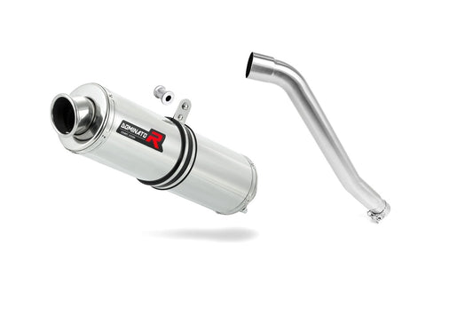 Honda XL 600 V TRANSALP 1987 - 2000 Exhaust Silencer Muffler ST + dB killer medium 19 m. - Dominator motociklo duslintuvas