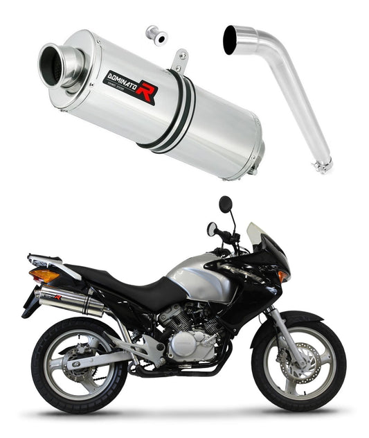 Honda XL 125 V VARADERO 2001 - 2006 Exhaust Silencer Muffler OV + dB killer medium 20 m. - Dominator motociklo duslintuvas