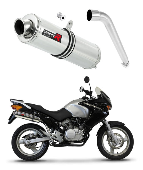 Honda XL 125 V VARADERO Exhaust Silencer ROUND 2001 - 2006 + dB killer
