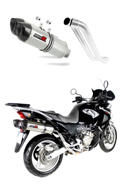 Honda XL 1000 V VARADERO 1999 - 2016 Exhaust Silencer Muffler HP1 + dB killer medium
