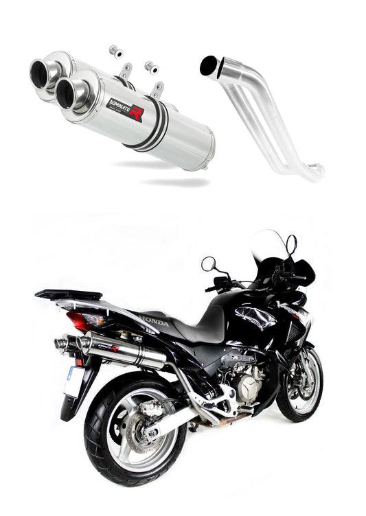 Honda XL 1000 V VARADERO 1999 - 2016 Exhaust Silencer Muffler ST + dB killer medium 19 m. - Dominator motociklo duslintuvas