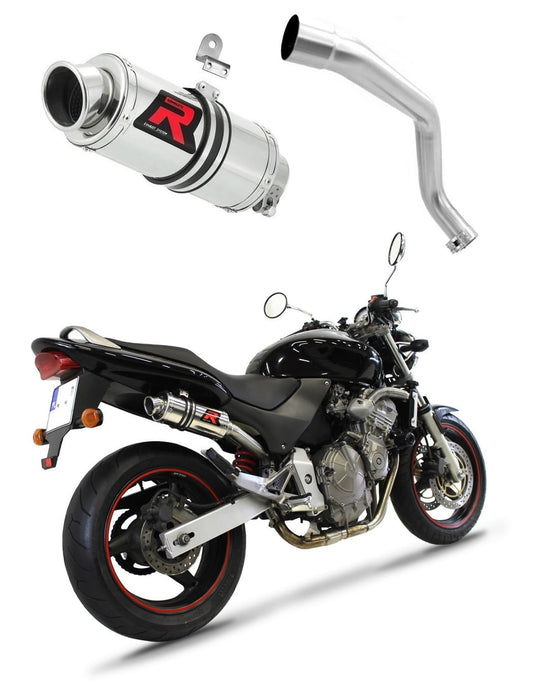 Honda CB 600F HORNET 1998 - 2002 Exhaust Silencer Muffler GP1 + dB killer medium 19 m. - Dominator motociklo duslintuvas