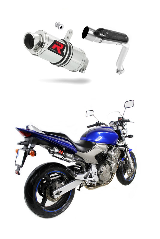 Honda CB 600F HORNET 2003 - 2006 Exhaust Silencer Muffler GP1 + dB killer medium 20 m. - Dominator motociklo duslintuvas