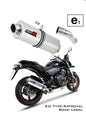 CB 600F HORNET EU Approved Exhaust Silencer OVAL 2007 - 2013 20 m. - Dominator motociklo duslintuvas