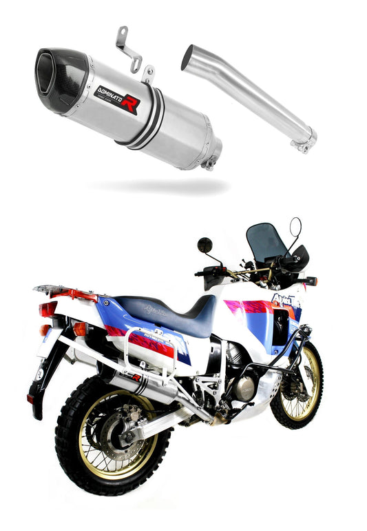 Honda XRV 750 AFRICA TWIN RD04 1990 - 1992 Exhaust Silencer Muffler HP1 + dB killer medium 19 m. 