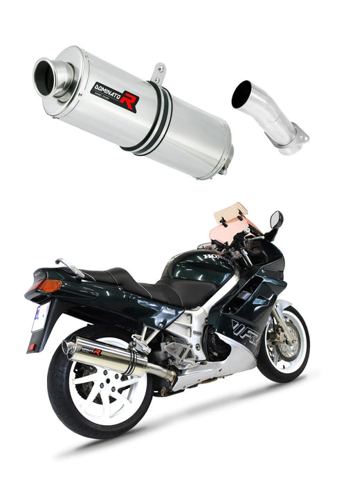 Honda VFR 750 1990 - 1992 Exhaust Silencer Muffler OV + dB killer medium