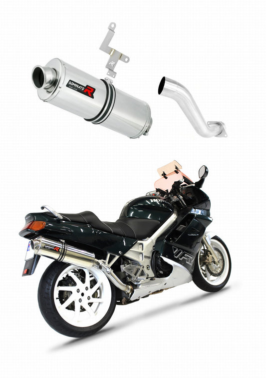 Honda VFR 750 1990 - 1992 HI Level Exhaust Silencer Muffler OV + dB killer medium 19 m. - Dominator motociklo duslintuvas
