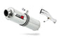 Honda CBF 500 2006 - 2008 Exhaust Silencer Muffler ST + dB killer medium 20 m. - Dominator motociklo duslintuvas