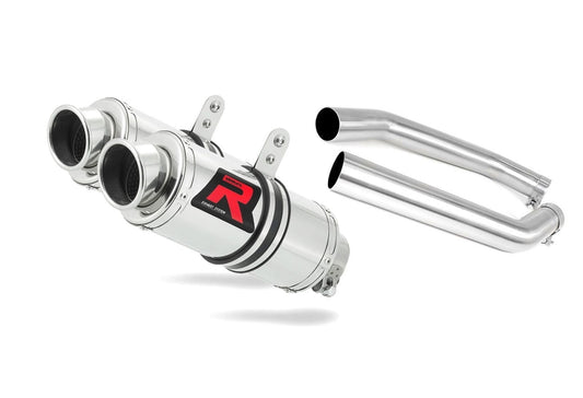 Honda VTR 1000 SP2 2002 - 2006 Exhaust Silencer Muffler GP1 + dB killer medium 20 m. - Dominator motociklo duslintuvas