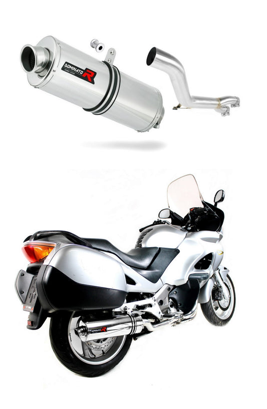 Honda NT 650 V DEAUVILLE RC47 1998 - 2005 Exhaust Silencer Muffler OV + dB killer medium 19 m. - Dominator motociklo duslintuvas