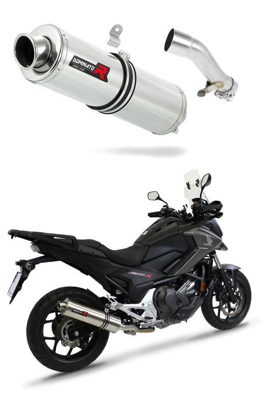 Honda NC 700 / 750 S 2012 - 2020 Exhaust Silencer Muffler ST + dB killer medium 20 m. - Dominator motociklo duslintuvas