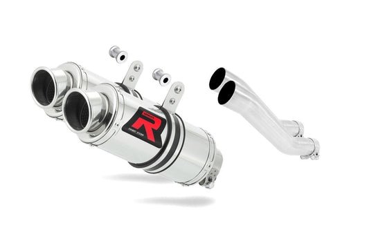 Honda CB 750 SEVEN FIFTY 1992 - 2003 Exhaust Silencer Muffler GP1 + dB killer medium 19 m. - Dominator motociklo duslintuvas