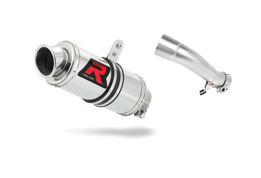 Honda CB 500 X 2013 - 2016 Exhaust Silencer Muffler GP1 + dB killer medium 20 m. - Dominator motociklo duslintuvas