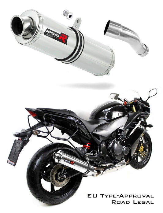 CBR 600 F EU Approved Exhaust Silencer ROUND 2011 - 2015 20 m. - Dominator motociklo duslintuvas