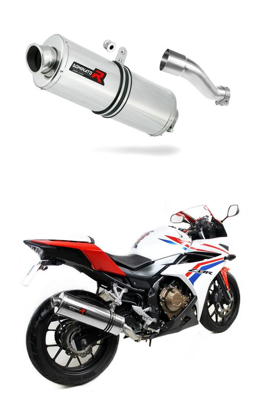 Honda CBR 500 R 2016 - 2024 Exhaust Silencer Muffler OV + dB killer medium 20 m. - Dominator motociklo duslintuvas