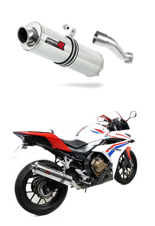 Honda CBR 500 R 2016 - 2024 Exhaust Silencer Muffler ST + dB killer medium 20 m. - Dominator motociklo duslintuvas