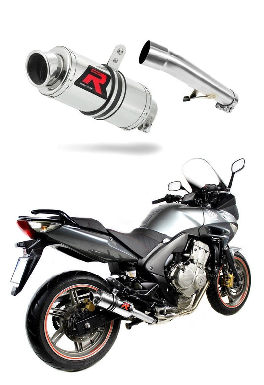 Honda CBF 600 2008 - 2013 Exhaust Silencer Muffler GP1 + dB killer medium 20 m. - Dominator motociklo duslintuvas