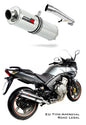 CBF 600 EU Approved Exhaust Silencer ROUND 2008 - 2013 20 m. - Dominator motociklo duslintuvas