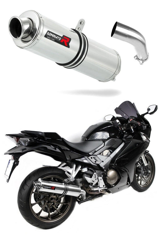 Honda VFR 800 F 2014 - 2019 Exhaust Silencer Muffler ST + dB killer medium 20 m. - Dominator motociklo duslintuvas