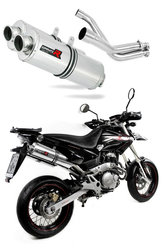 Honda FMX 650 2005 - 2009 Exhaust Silencer Muffler OV + dB killer medium 20 m. - Dominator motociklo duslintuvas
