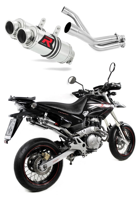 Honda FMX 650 2005 - 2009 Exhaust Silencer Muffler GP1 + dB killer medium 20 m. - Dominator motociklo duslintuvas