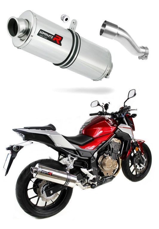 Honda CB 500 F 2016 - 2019 Exhaust Silencer Muffler OV + dB killer medium 20 m. - Dominator motociklo duslintuvas